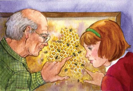 Remembering a Familiar Honeybee Hive Image